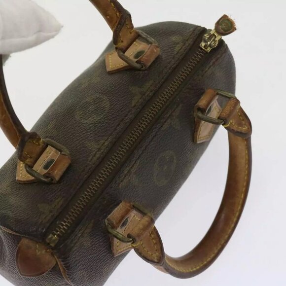 LOUIS VUITTON Monogram Mini Speedy Hand Bag - Picture 10 of 16